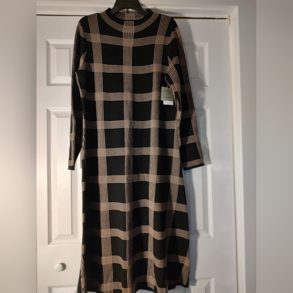 NWT Danny & Nicole sweater dress XL